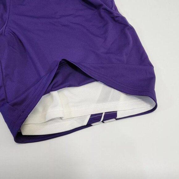 Women's Under Armour Drop Step Reversible Basketball Shorts in Purple UKS526W NW - Picture 4 of 8